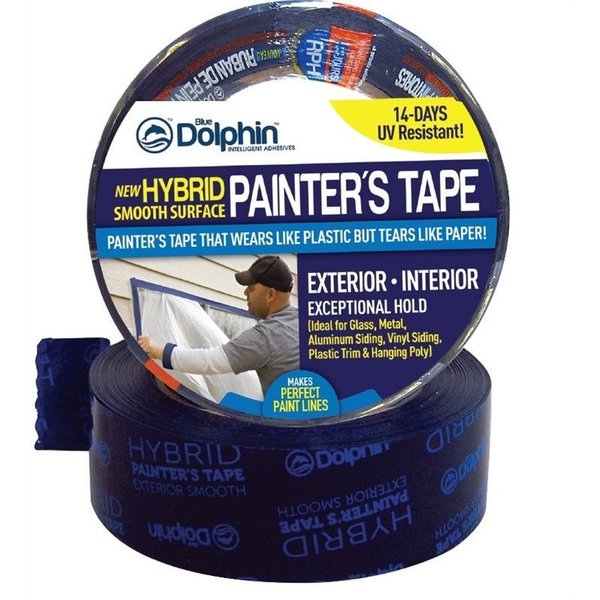 Blue Dolphin Tape Exterior Smooth 1.41X45Yd TP EXT S 0150